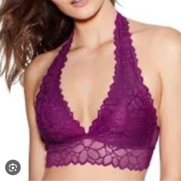 Victoria's Secret Other - Victoria's Secret Purple Lace Wireless Bra